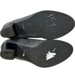 Vionic Bromley 322 Grey Suede Snakeskin Heeled Ankle Booties Size 8 Photo 6