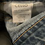 Cello Boyfriend Jeans Juniors 3 Medium Wash Distressed High Rise Tomboy Skater Photo 3