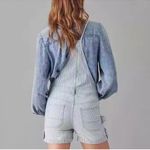 Anthropologie Stripe Denim Jumpsuit Photo 1