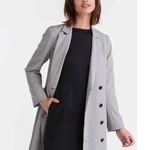 VETTA Capsule The Blazer Long Sleeve Convertible Jacket Vest Dress XS Gray Photo 8