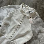 Anthropologie NWT Mare x Gorgeous Sabine Embroidered Puffed Sleeve Mini Dress Photo 14