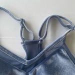 PINK - Victoria's Secret Victoria's Secret PINK Velvet Sports Bra Blue XS Photo 5