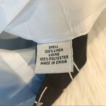 Talbots  Sleeveless Linen Dress A-Line Ombre Brown Ivory Print Size‎ 6 Petite Photo 9