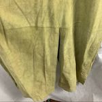 Dorothee Schumacher Velour Softness Leather Maxi Dress Size Small Green Photo 10