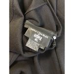 Kasper ASL x Nina Charles Knit long/SL Maxi Dress Sz. Sm Black Bejeweled Bodice Photo 8