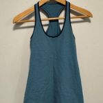 Lululemon  Blue Striped Inkwell Racerback Tank - Size Medium Photo 0