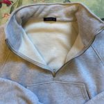 Oversized Cropped Pullover Gray Photo 2