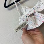 SKIMS  Fits Everybody Lace Scoop Bralette Opal fair isle logo Photo 6