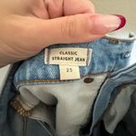 Madewell Classic Straight Jeans in Sayles Wash Pride Rainbow Selvedge Edition 25 Photo 13