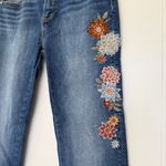 Driftwood  Kelly Mid Rise Embroidered Bootcut Jeans Blue 27 Photo 4