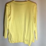 Talbots Light Yellow Knit Cardigan with Tank Photo 3