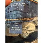 J Crew Flex Woman's Jeans Size 36 X34‎ Blue Photo 3