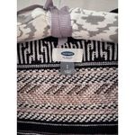 Old Navy  Womens Open Cardigan Textured Knit Black White Brown Small Oversized Photo 1