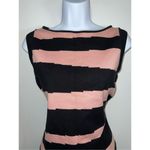 Women’s SILK Eclectic Funky Blouse Tank Top Black Size M Photo 1