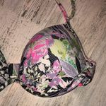 Victoria's Secret Bikini top floral top VS swim wear Bling colorful bikini top Photo 2
