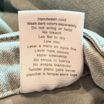 Judy Blue  Cropped Straight Jeans Raw Hem Sage Green 16W Stretch Earthy Boho Photo 9