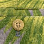 Lauren Ralph LRL Linen Tropical Hawaiian Hibiscus Cottagecore Feminine Shorts 6 Green Photo 8