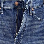 Madewell SZ 25 Slim Demi-Boot Jeans Zip-Fly Mid-Rise Whiskered Stretch Pockets Photo 6