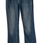Wrangler  Women's Blue Wash Bootcut Jeans Low Rise Denim Size 3/4 Tall Western Photo 0