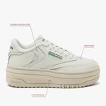 Reebok Women's Club C Extra Platform Sneakers Photo 1