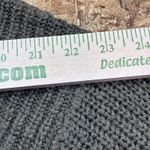 Pink Rose Olive Green Chunky Knit Cropped Sweater Cable Twisted Back Size S Cozy Photo 7