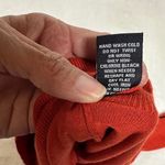 Premise Studio Premise Bold Rust color Women's Cardigan with decorative buttons Photo 8