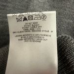 R.E.D. Valentino V Neck Sweater Size 44 3D Floral Design Wool Blend Gray Photo 8