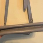 Gray Faux Leather Cross Body Bag Photo 4