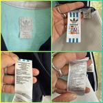 Adidas Vintage  originals Navy turquoise White track Jacket XS Photo 10