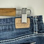 Aeropostale Denim Shorts 9 10 Blue Rolled Hem Stretch Indie Sleaze Y2K Festival Photo 6
