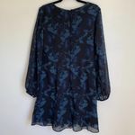 Hutch  x Anthropologie Light of the Moon Blue Floral Ruched Mini Dress Photo 3