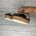 Sorel  Cameron Platform Slingback Sandals Taupe Sea Salt Leather Women's Size 8 Photo 4