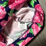 Mud Pie  Pink Floral Quarter Zip Sweatshirt Photo 3
