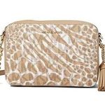 Michael Kors  Camel Multi Jet Set Camera Crossbody NWT Photo 0