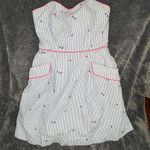 Lilly Pulitzer  Blossom Dress Sweet Little Lady Seersucker Striped Size 10 Photo 0