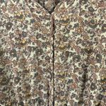 O.P.T Tuckernuck Floral Boho Ruffle Long Sleeve Mini Dress Tie Waist Medium Boho Yellow Photo 4