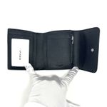 Coach  Small Trifold Wallet Sky Blue Multi Leather CF446 Photo 3