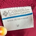 Columbia size M pink fleece collared vest Photo 5