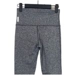 Zella  Capri Pant Athleisure Leggings Cotton Spandex Hidden Pocket XS Grey #2782 Photo 4