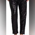 Ella Moss  Black Sequin Ankle Pants Photo 0