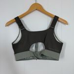 Outdoor Voices  Green Zip Front Sports Bra Photo 4
