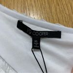 19 Cooper  White One Shoulder Ruffle Top - Size XL Photo 2