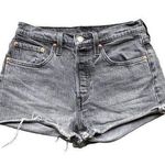 Levi’s Levis 501 Jean Shorts size W26 Black Denim Summer Short Photo 0