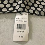 Fame and Partners  Polka Dot Spaghetti Strap Bandeau Crop Top Photo 4