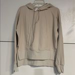 Athleta  MISSION HOODIE SWEATSHIRT SMALL CREAM BEIGE Photo 1