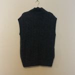 Diane Von Furstenberg  Wool Cashmere Textured Full Zip Vest‎ Size Medium Large Photo 5