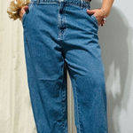 Cherokee  Boho Women's High Waist Mom Jeans Wide Leg Cropped Tapered Sz 16 32x23 Photo 0