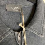 VICI NWOT Layne Pocketed Flare Denim Jumpsuit Photo 7