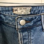 Free People  Peyton High Rise Skinny Jeans Light Wash Button Fly Photo 2