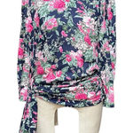RE/DONE  x The Attico‎ Side Cascade Top Assorted Floral Print Size Large Photo 0